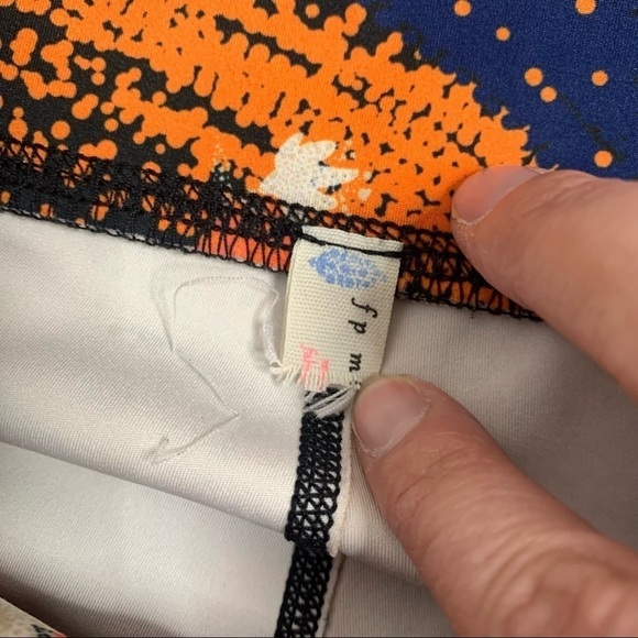 Free People Movement Liza Multicolored Floral Print Leggings - Picture 11 of 16